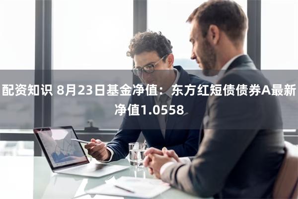 配资知识 8月23日基金净值：东方红短债债券A最新净值1.0558