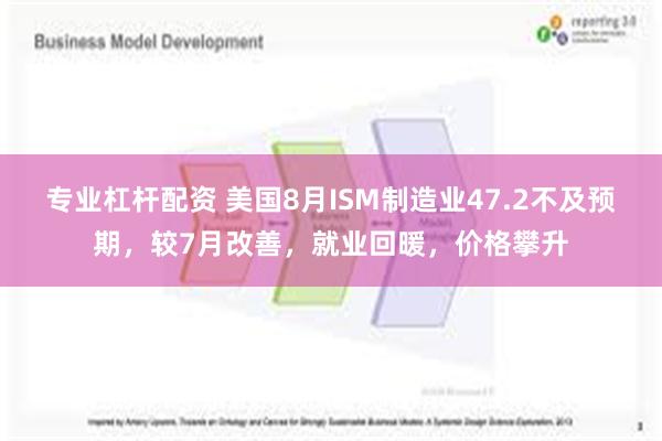 专业杠杆配资 美国8月ISM制造业47.2不及预期，较7月改善，就业回暖，价格攀升